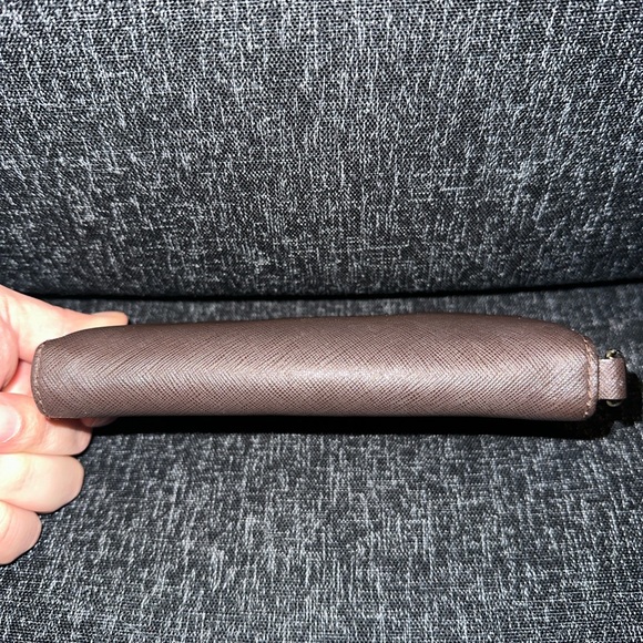 Michael Kors Tan Brown Small Zip Around Wallet - Picture 3 of 4